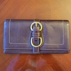 Leather COACH wallet